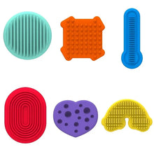 Load image into Gallery viewer, Pack of 6 Silicone Tactile Worry Stones (chewable)