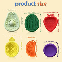 Load image into Gallery viewer, Pack of 6 Silicone Tactile Worry Stones (chewable)