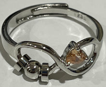 Load image into Gallery viewer, Infinity Fidget Bead Ring