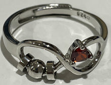 Load image into Gallery viewer, Infinity Fidget Bead Ring