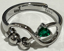 Load image into Gallery viewer, Infinity Fidget Bead Ring
