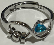 Load image into Gallery viewer, Infinity Fidget Bead Ring