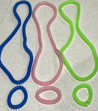 Load image into Gallery viewer, Coil Fidget and Chewy Jewellery Set