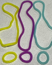 Load image into Gallery viewer, Coil Fidget and Chewy Jewellery Set