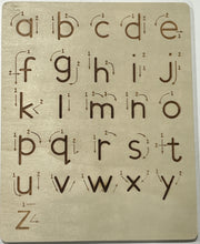 Load image into Gallery viewer, Double Sided Wooden Writing Practice Tracing Board