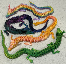 Load image into Gallery viewer, 3D Printed Articulated Dragon Fidget Toy