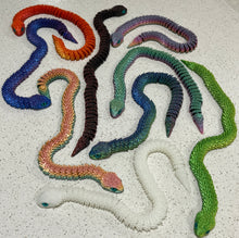 Load image into Gallery viewer, 3D Printed Articulated Snake Fidget Toy