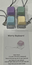 Load image into Gallery viewer, Keyboard Fidget Keyring