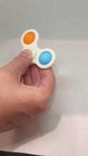 Load and play video in Gallery viewer, Dimple Pop Fidget Spinner