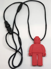 Load image into Gallery viewer, Adjustable Silicone Robot Chew Necklace