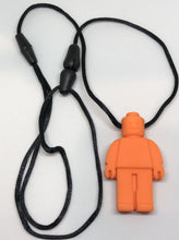 Load image into Gallery viewer, Adjustable Silicone Robot Chew Necklace