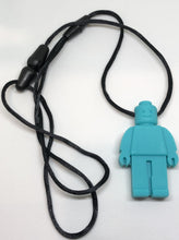 Load image into Gallery viewer, Adjustable Silicone Robot Chew Necklace