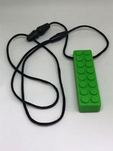 Load image into Gallery viewer, Silicone Brick Chew Necklace