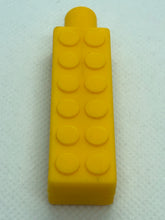 Load image into Gallery viewer, Silicone Brick Pencil Topper Chew