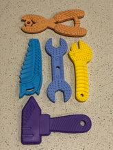 Load image into Gallery viewer, Silicone Tools Grabber Chews - Set of 5