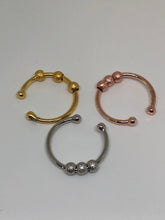 Load image into Gallery viewer, Anxiety Fidget Bead Ring - Plain