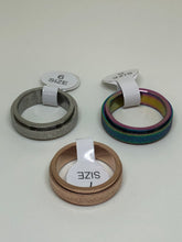 Load image into Gallery viewer, Anxiety Fidget Spinner Ring - Shimmer