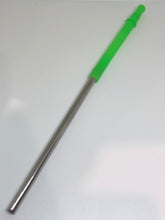 Load image into Gallery viewer, Metal/Silicone Adjustable Straw Set