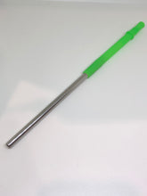 Load image into Gallery viewer, Metal/Silicone Adjustable Straw Set