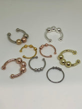 Load image into Gallery viewer, Anxiety Fidget Bead Ring - Plain