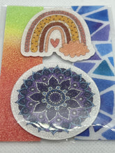 Load image into Gallery viewer, Pack of 4 Tactile Fidget Calming Stickers