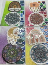 Load image into Gallery viewer, Pack of 4 Tactile Fidget Calming Stickers