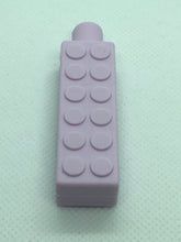 Load image into Gallery viewer, Silicone Brick Pencil Topper Chew