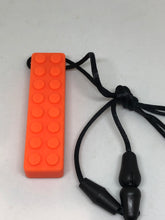 Load image into Gallery viewer, Silicone Brick Chew Necklace