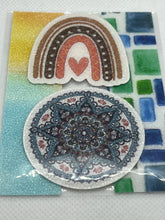 Load image into Gallery viewer, Pack of 4 Tactile Fidget Calming Stickers