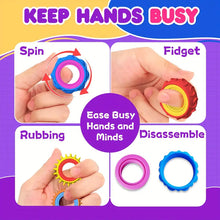 Load image into Gallery viewer, Tactile Mix and Match Fidget Ring
