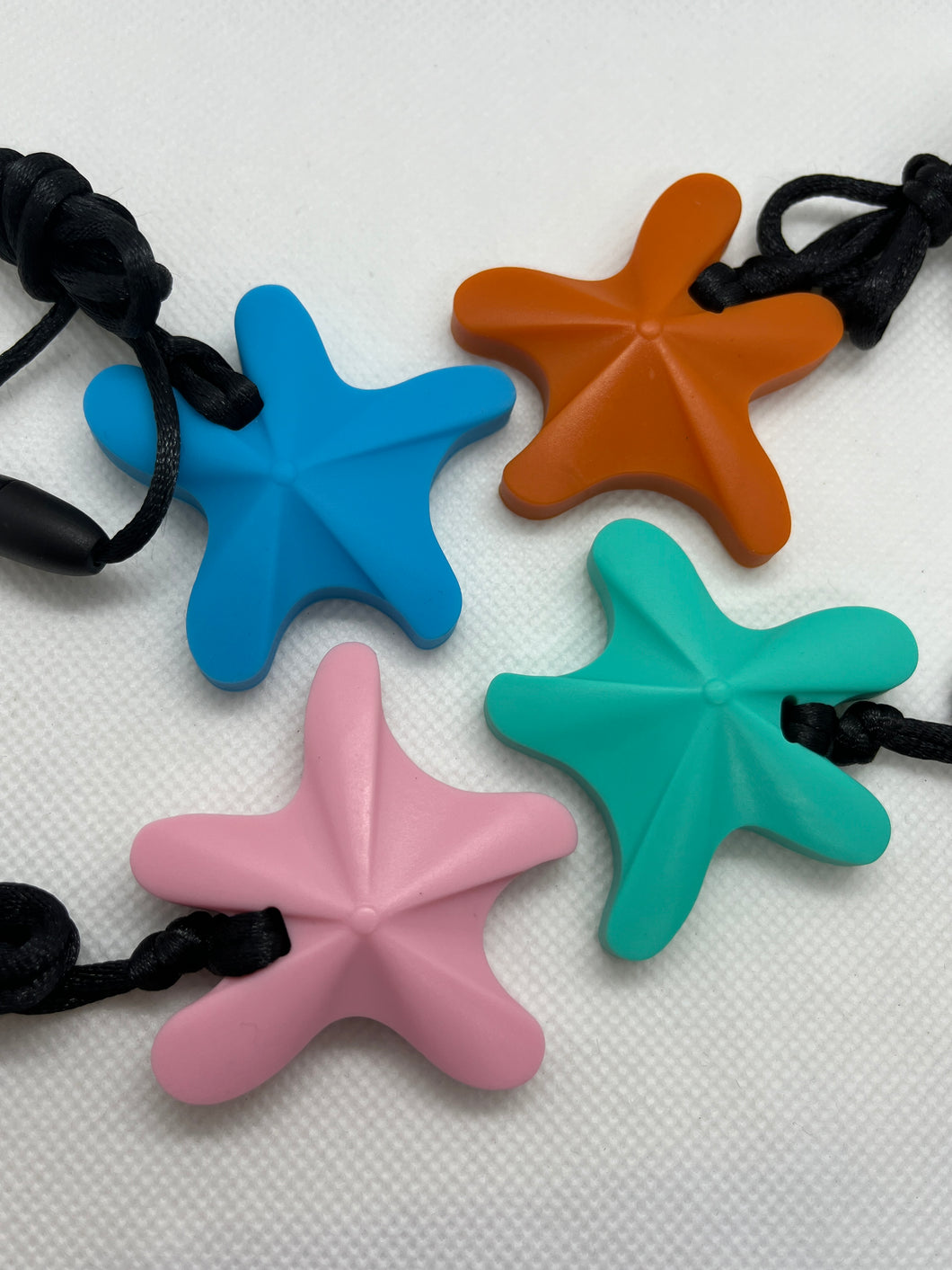 Silicone Starfish Chew Necklace