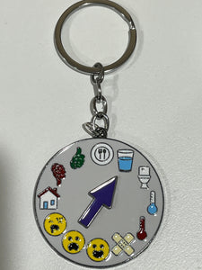 Non-verbal Communication Keyring