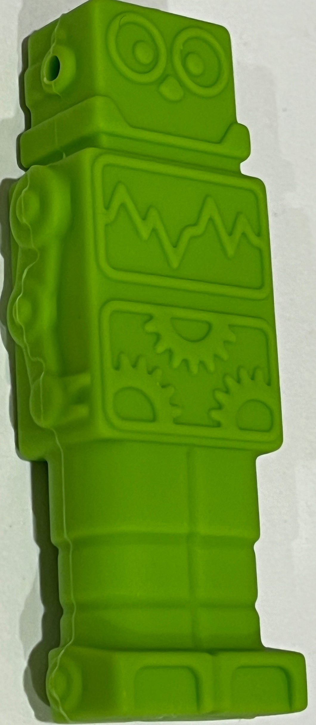 Silicone Robot Pendant Chew