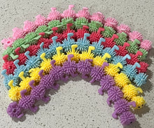 Load image into Gallery viewer, Stretchy Tactile Caterpillar Noodles / Bracelets
