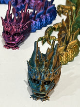 Load image into Gallery viewer, 3D Printed Articulated Dragon Fidget Toy
