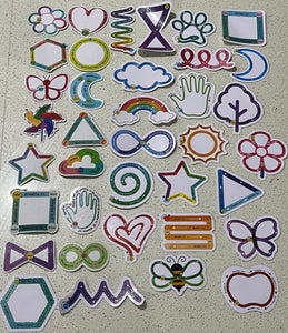 Tactile Calming Breathing Stickers