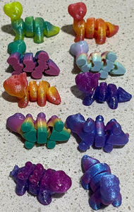 Small 3D Printed Articulated Animal Fidget Toy