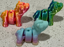 Load image into Gallery viewer, Small 3D Printed Articulated Animal Fidget Toy
