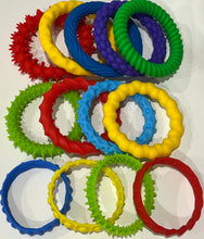 Load image into Gallery viewer, Tactile Silicone Chewable Fidget Bracelets
