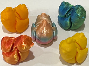 Mini 3D Printed Articulated Animal Fidget Toy