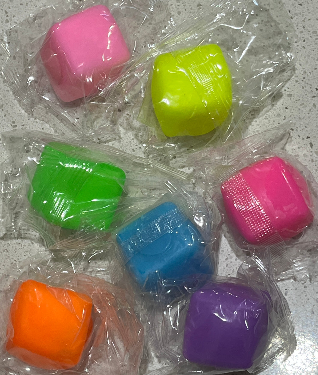 Squishy Squeeze Cubes