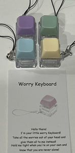 Keyboard Fidget Keyring