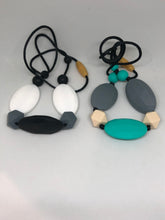 Load image into Gallery viewer, Assorted Silicone Bead Chew / Teething Necklaces
