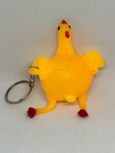 Load image into Gallery viewer, Egg Laying Chicken Keyring
