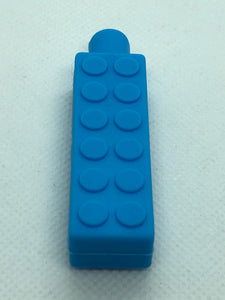 Silicone Brick Pencil Topper Chew