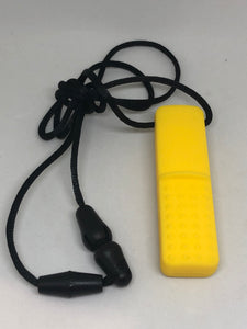 Adjustable Silicone Tactile Chew Necklace