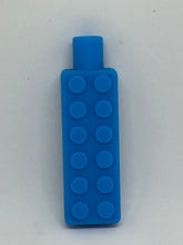 Load image into Gallery viewer, Silicone Brick Pencil Topper Chew
