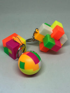 Puzzle Ball Keyring