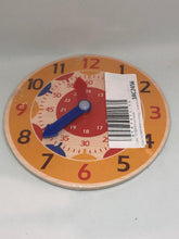 Load image into Gallery viewer, Wooden Time Teaching Clock
