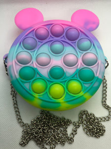 Silicone Pop Shoulder Bag - Mouse